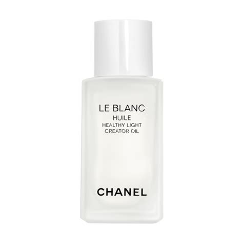 chanel le blanc creator oil|Chanel skin care.